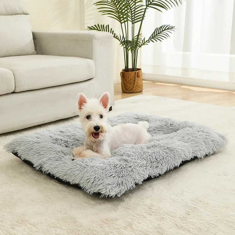 Soft Dog Bed House Soft Plush Best Pet Dog Bed for Dog Basket Pet Products Mat Cat Bed Cat Mat Animal Sleep Sofa X250412