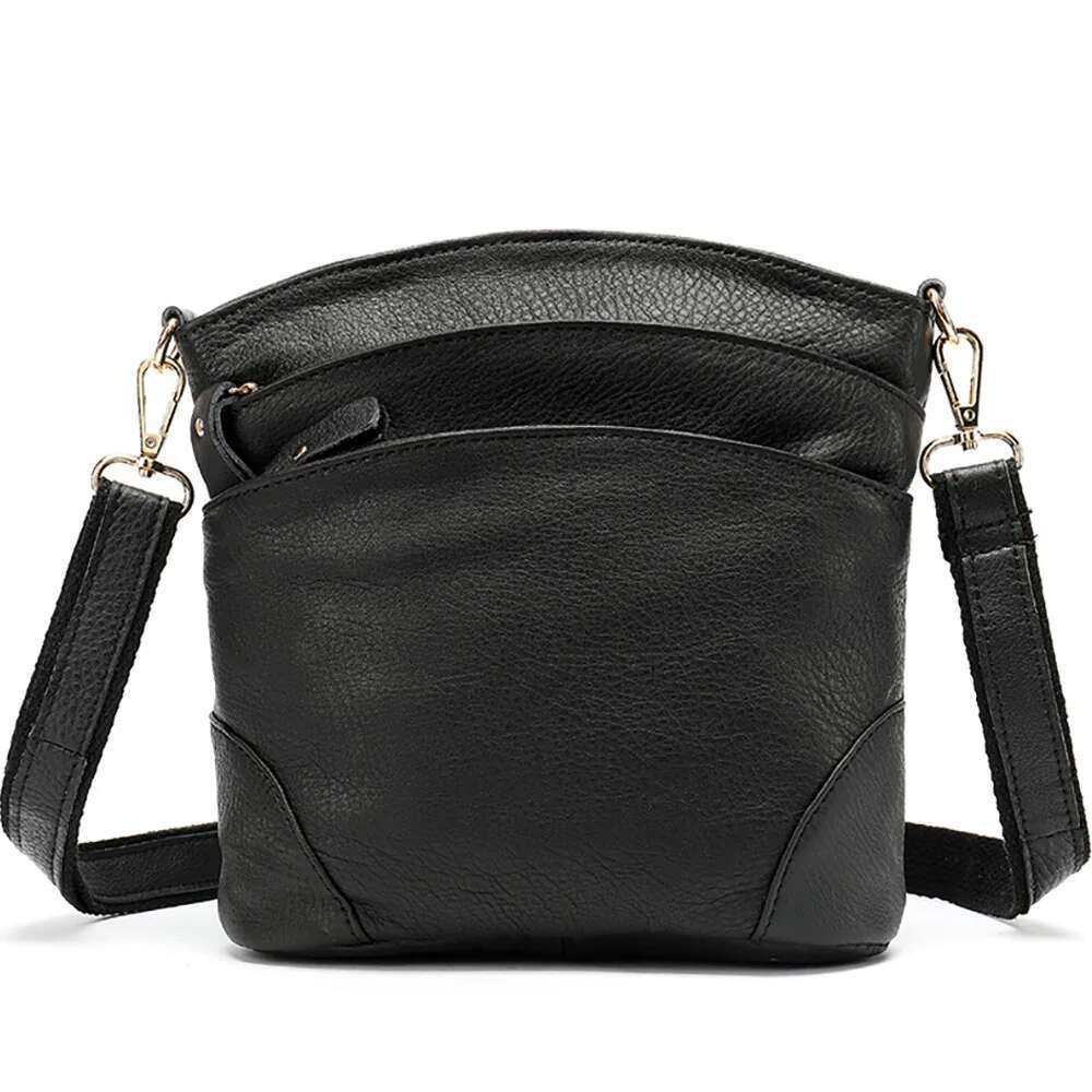 2025Real Natural Cow Genuine Leather Messenger Bag Famous Brand Female Small Crossbody Shoulder Bags For Women Bolsa Feminina High Quality Designer Ba