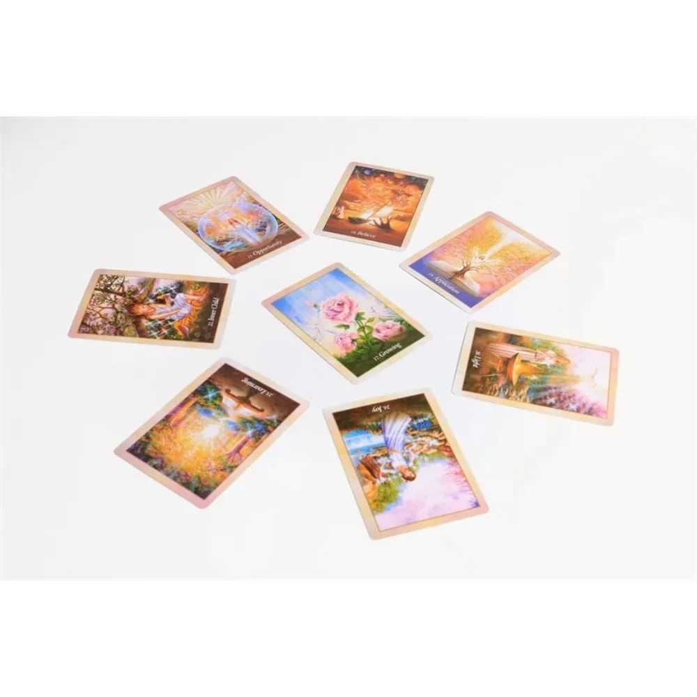 104x73cm Oracle of The Angels Healing Messages From The Angelic Realm 44 Pcs Oracle Cards C251114