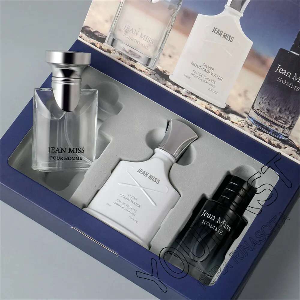Brand Perfume Men Gift Box 3Pcs Set 90Ml Colognes Parfums Homme Lasting Fragrance Spray Pheromone Perfumes Hombres Originales