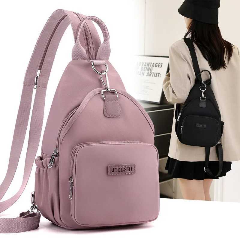 New Small Backpack for Women Girls Travel Large Capacity Rucksack Shoulder Chest Bag Casual Fashion DaypackW251113