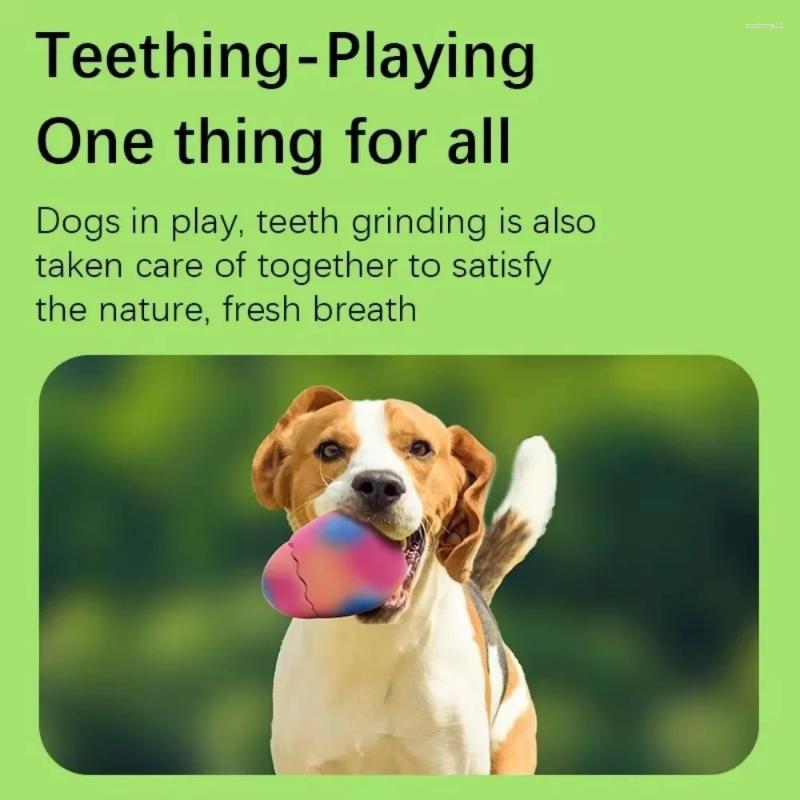 Update Interactive Dog Latex Toys Games Stretchable Dragon Eggs Teething Playing Easy Clean Squeeze Transform Sound Pet Supplies