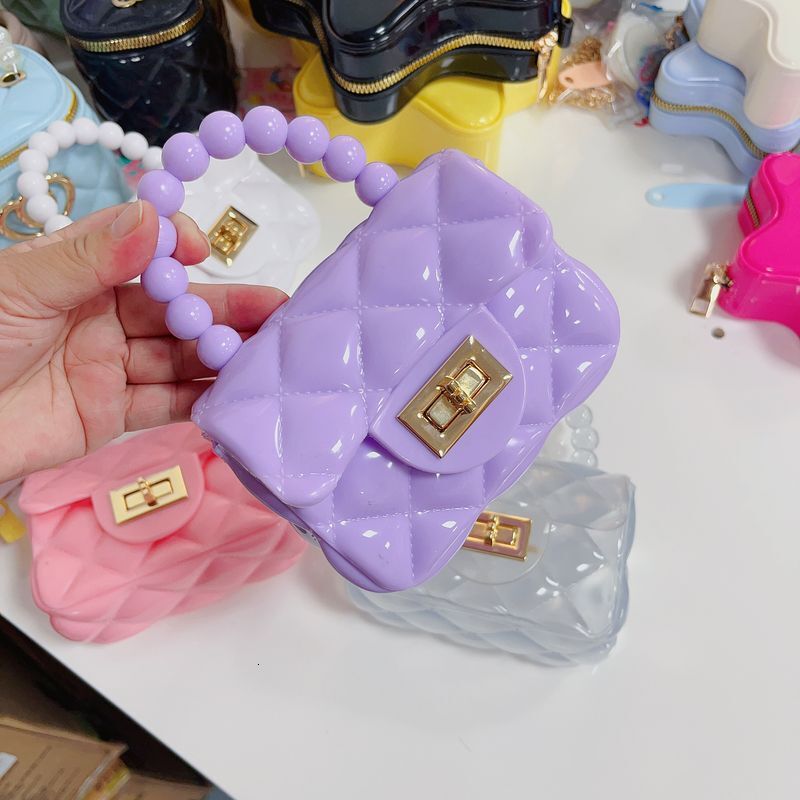 Jelly Handheld Mini Children's Internet Celebrity Girl Cute Small Shoulder Bag