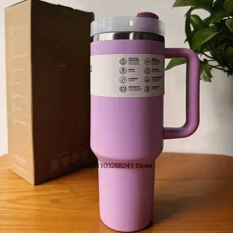2025New Arrivals Thermal Coffee Cup with Straw Stainless Steel Vacuum Insulated Tumbler 40oz Thermal Iced Travel Cup for Outdoor C251114