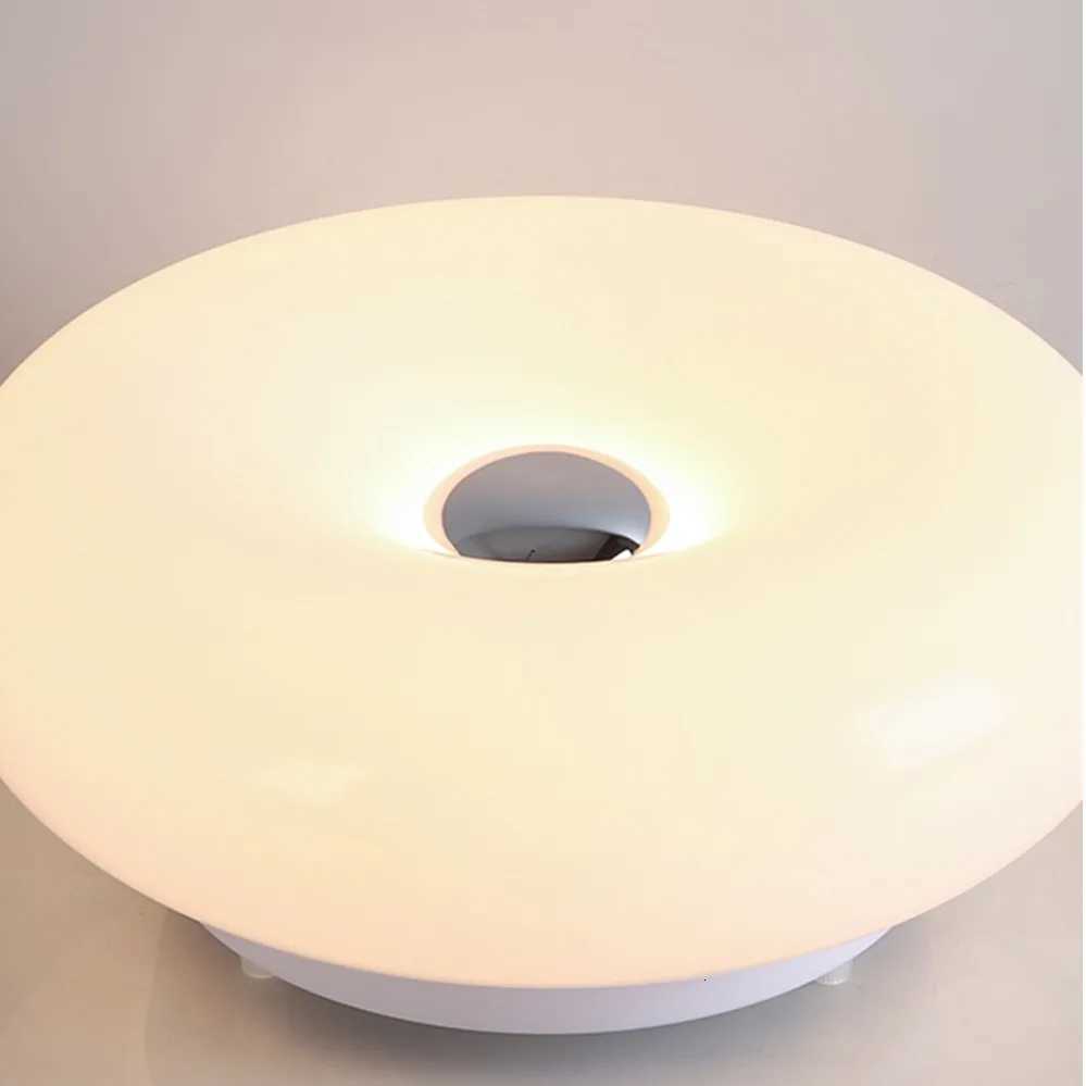 Bauhaus table lamp USB plug bedroom bedside lamp living room dining room decoration donut ambient light Home lights night lights M251114