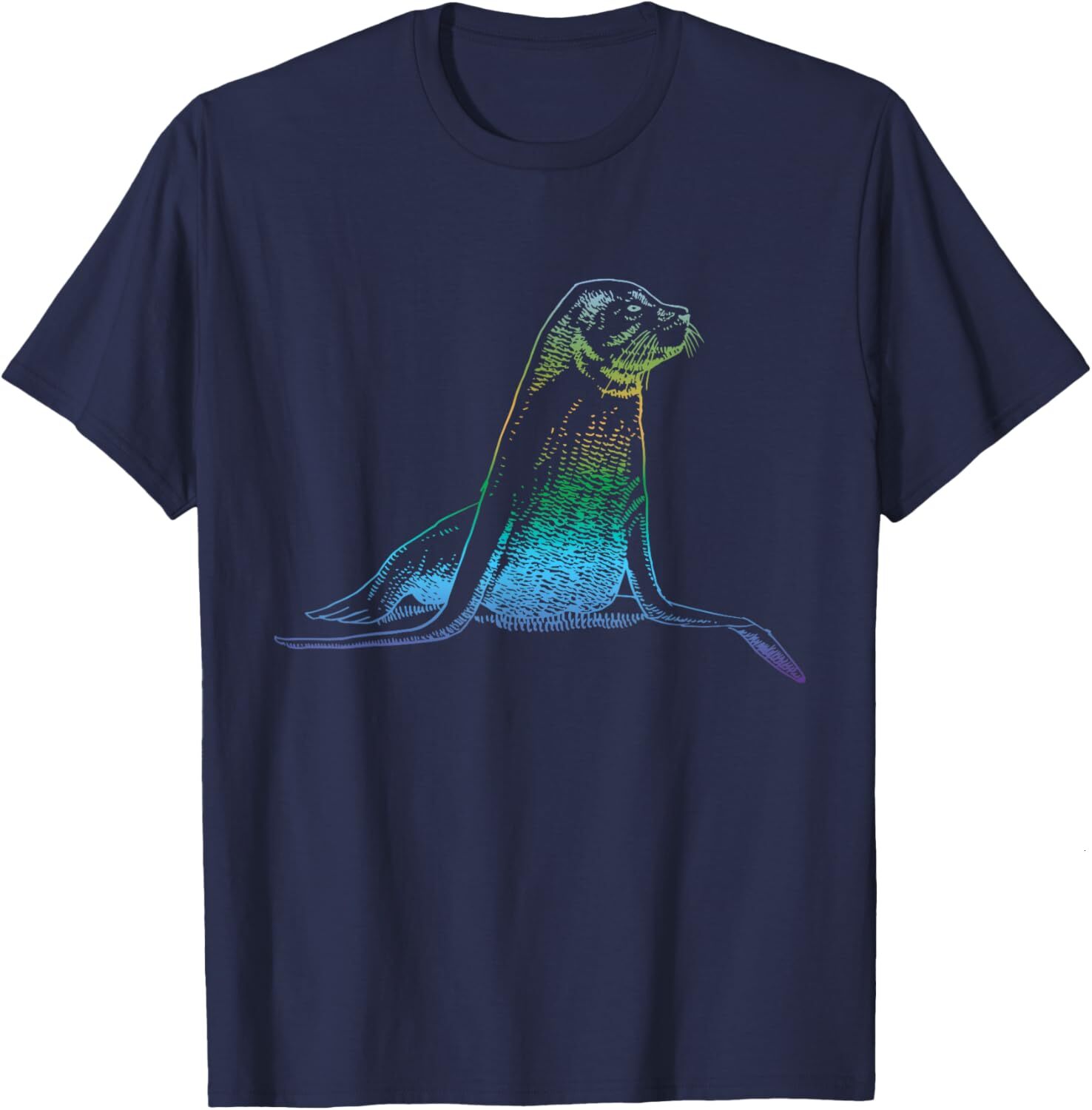 T shirt for Mens Seal Ocean Animal Lover Sea Lion Graphic Tee Casual Tops Clothes Short sleeve cool
