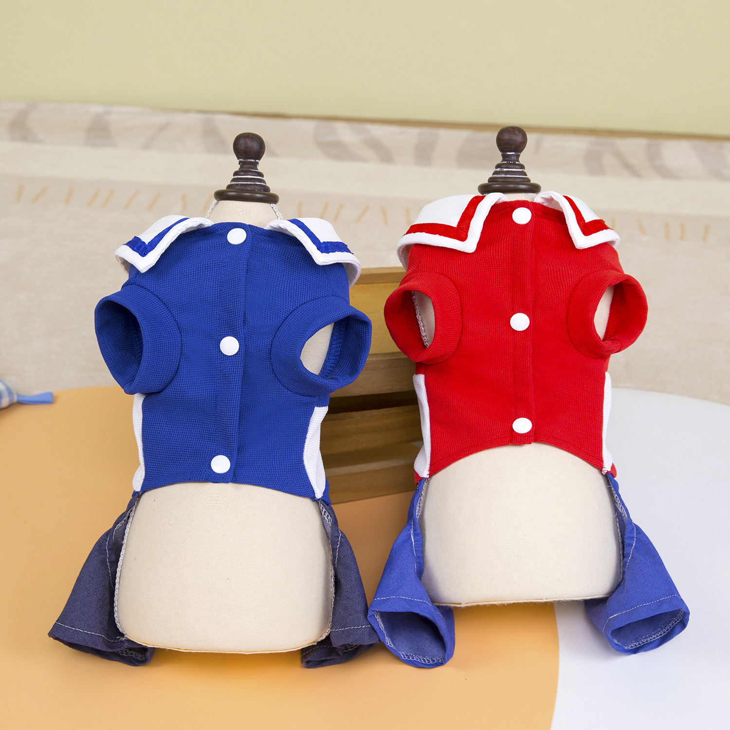 Leisure Dog Clothes Dog Pajamas, Boy Girl College Style Pajamas 4 Legged Pet Clothes, Mesh Breathable Dog Jumpsuit for Medium Small Dogs XXL A83