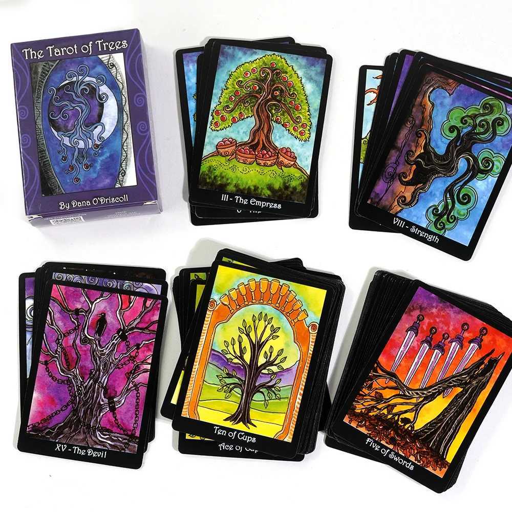 The Tarot of Trees Deck by Dana Odriscoll 78 Card Set Nature Inspired Tarot Card Oracle Deck Unique Tree Art and Mystical Image C251114