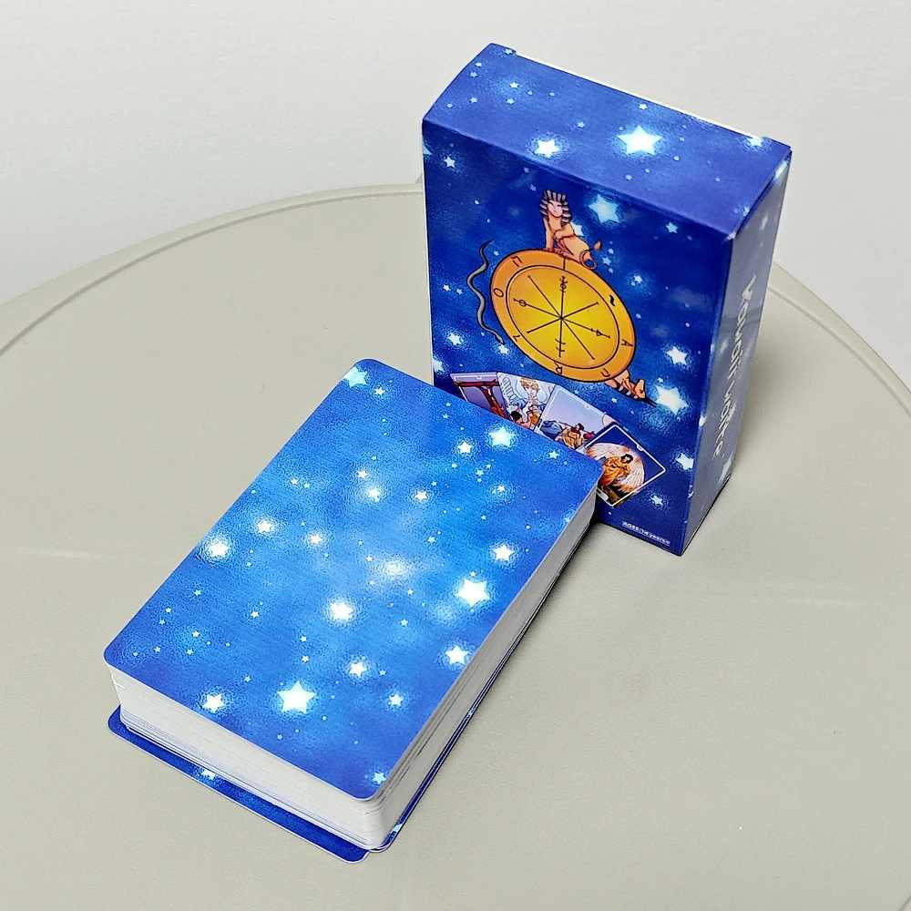 Kawaii Waite Tarot Deck 78 Pcs Cute Tarot Cards 1036cm C251114
