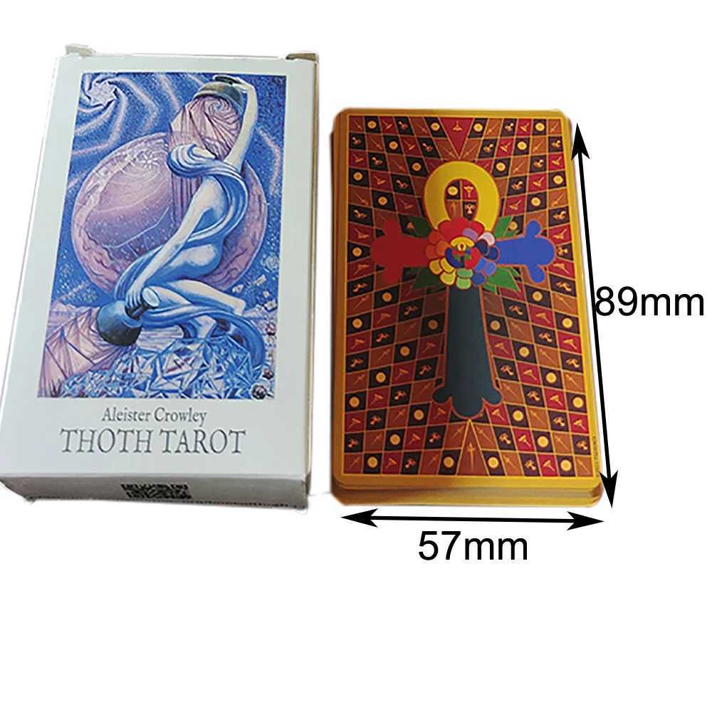 Aleister Crowley Luxe 80 Predictive Cards The Great THOTH Divination Tarot Cards C251114