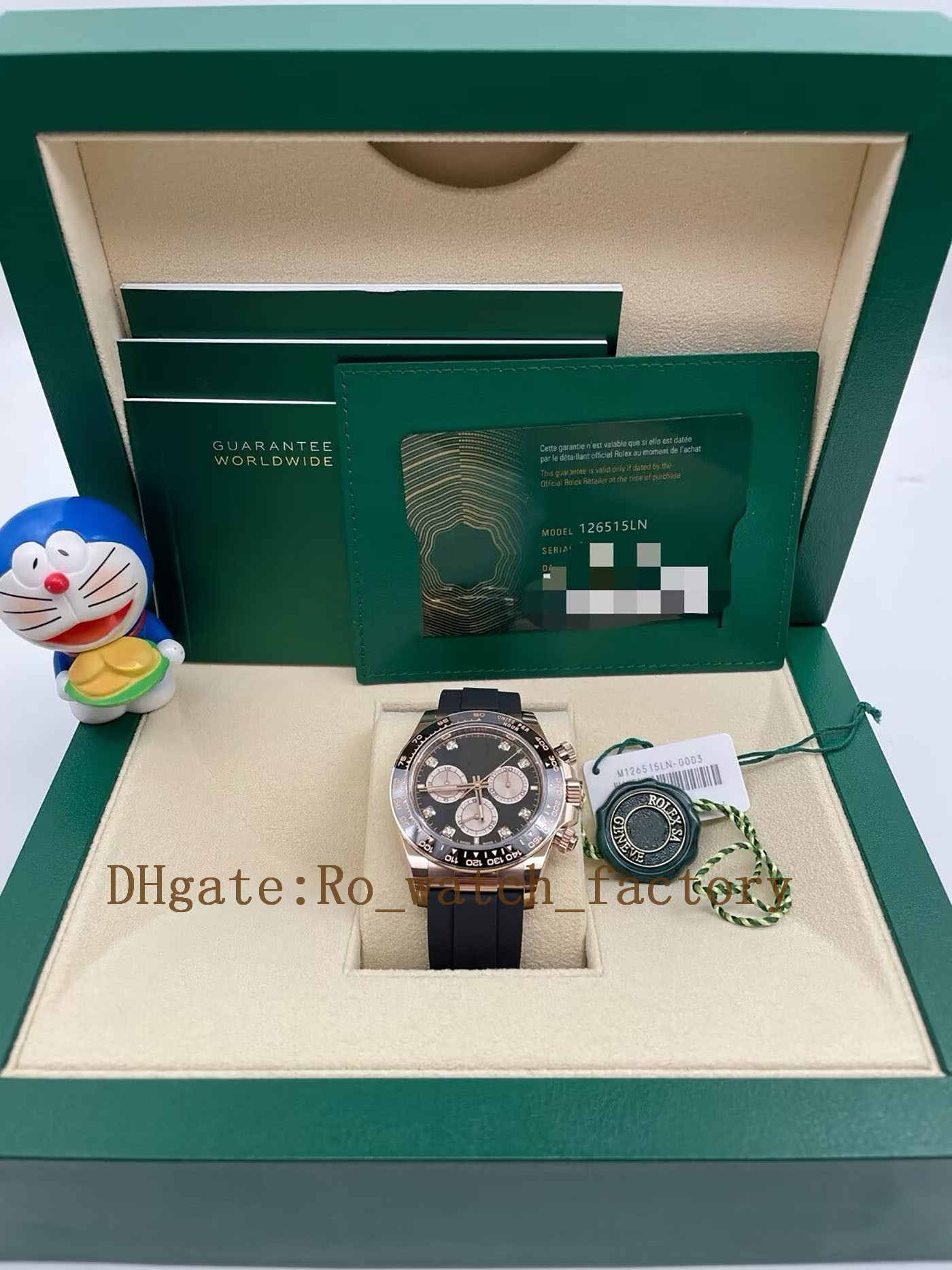 mens designer watch high quality 40mm automatic mechanical 3235 movement watch Sapphire dial ceramic bezel