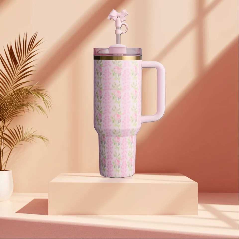 Valentines Gift 40 oz Tumbler Stainless Steel Vacuum Insulated Tumblers Travel Cup Coffee Mug Birthday Gift Big Capacity C251114