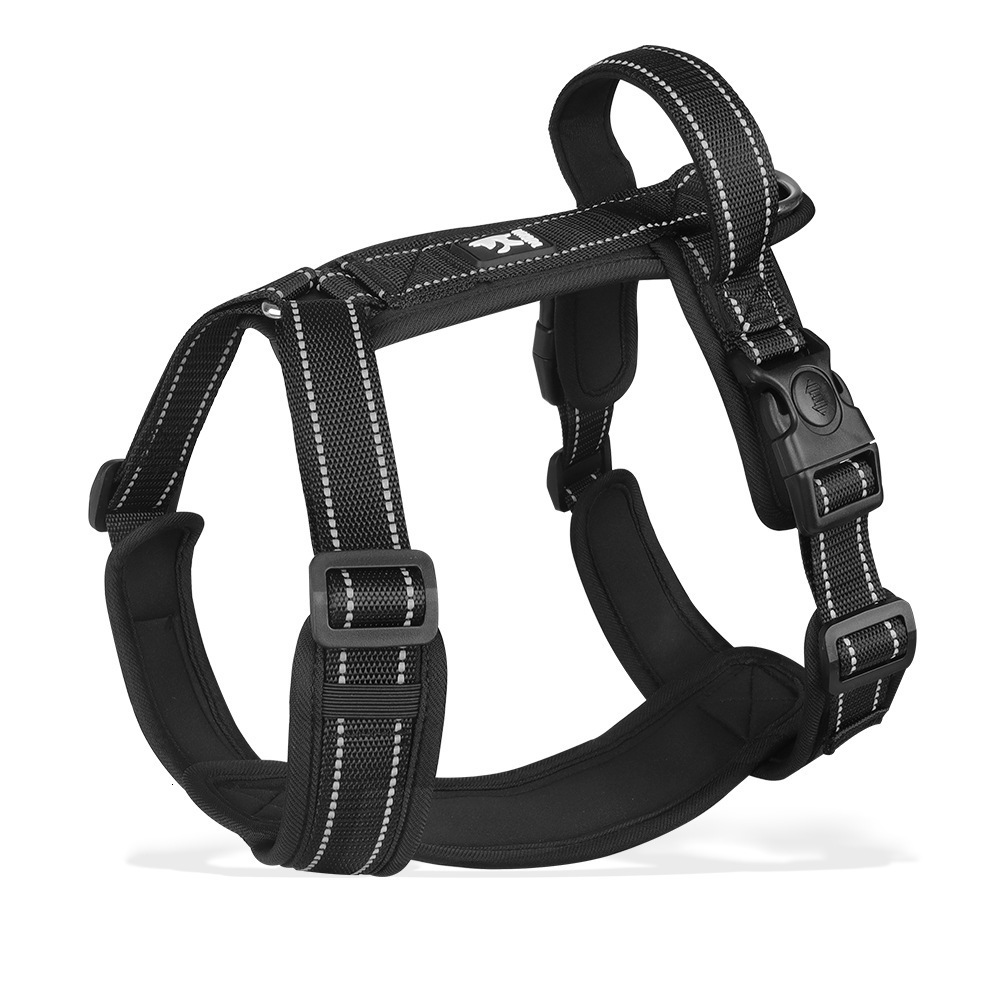 TSPRO Hands Free Dog for Walking Running Safety Car Seat Belt Shock Absorbing Bungee Leash with Padded Handle 240722