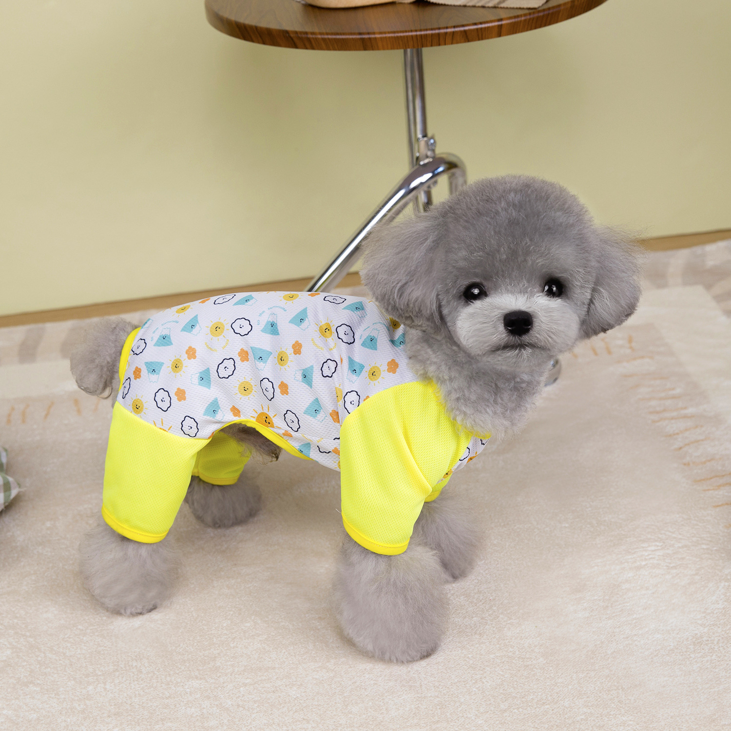 Dog Clothes Dog Pajamas Costumes for Indoor Outdoor Comfortable Puppy Pajamas Soft Breathable Dog Jumpsuit Shirt Coat for Medium and Small Dog XL A82