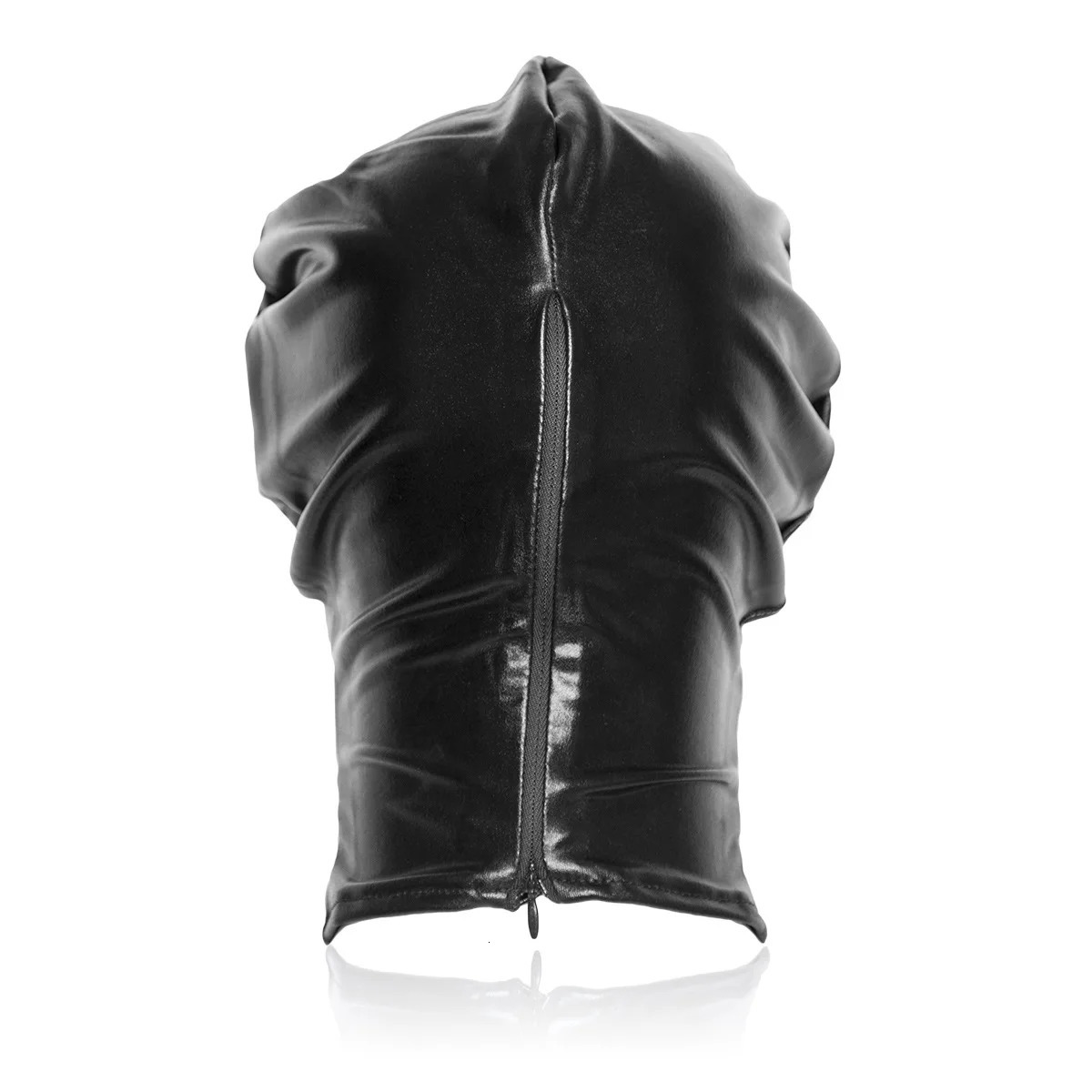 BDSM Fetish Full Mask Hood Fetish Open Mouth Eye Hood Mask Head Bondage Adult Games Sex Toys For Couple Lover Night Bedroom Play 250410