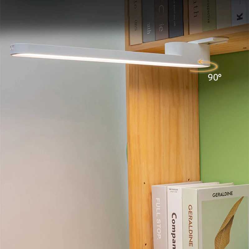 Desk Lamp Hanging Table Lamp LED USB Rechargeable Stepless Dimming Cabinet Closet Wardrobe Night Light M251114