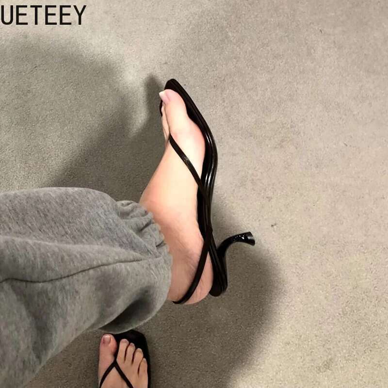 Summer High Heel Women Clip Toe Sandals Fashion Narrow Band Design Style Party Dress Sandalias Shoes