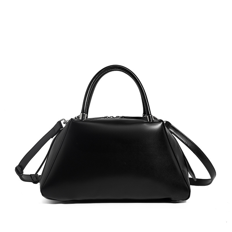 Women's High-End Sense Boston Handbag Modern Vintage Shoulder Crossbody Bag