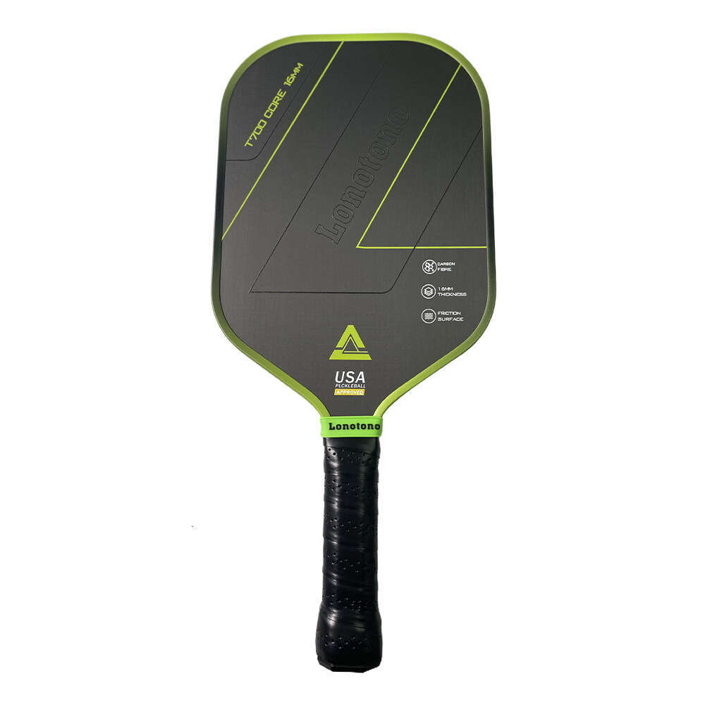 T700 carbon fiber hot pressed Pickle tennis racket is lightweight training and has a convenient feel for sports