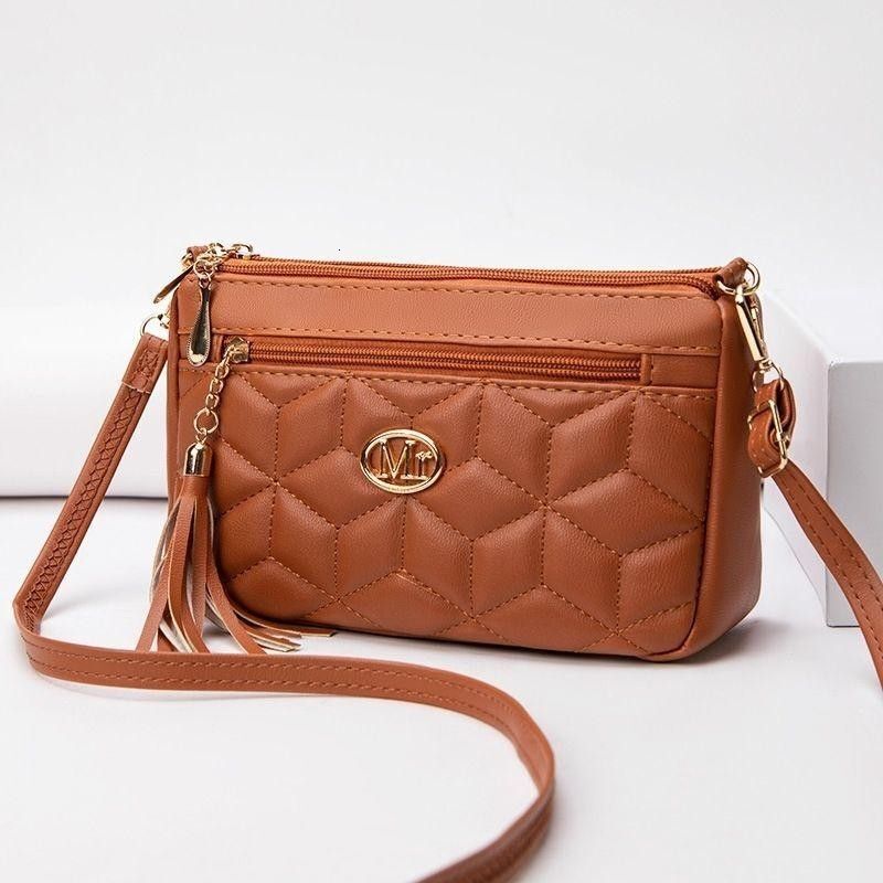 Western Style High Sense Small Women's Cross-Body Large Capacity Shoulder All-Match Messenger Bag Mobile Phone