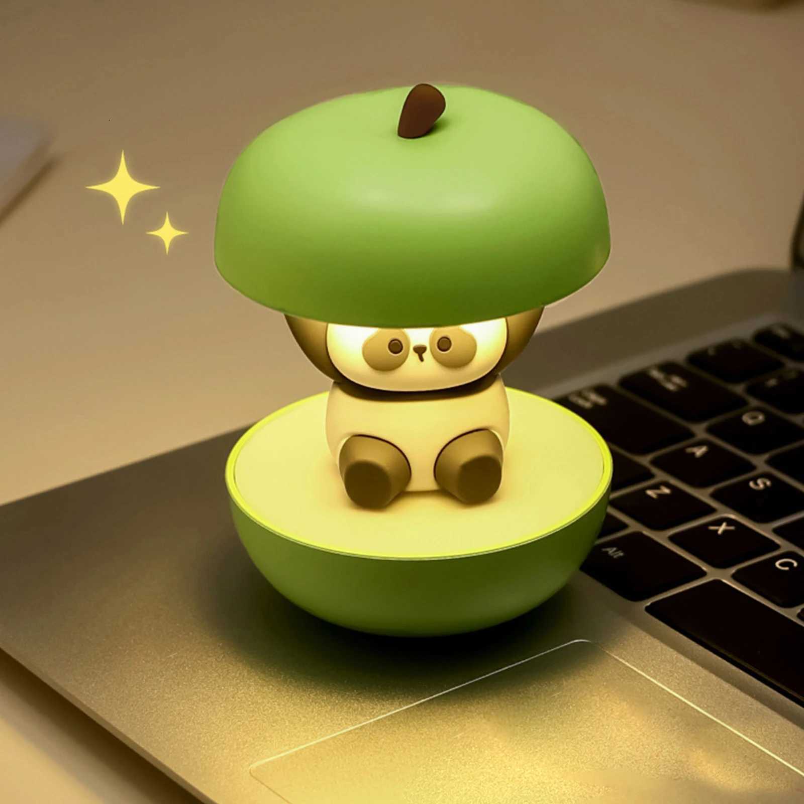 Panda Night Light for Cute Lamp for Bedroom Decor Panda Light Warm Ambiance Nightlight Unique Present for Friends M251114