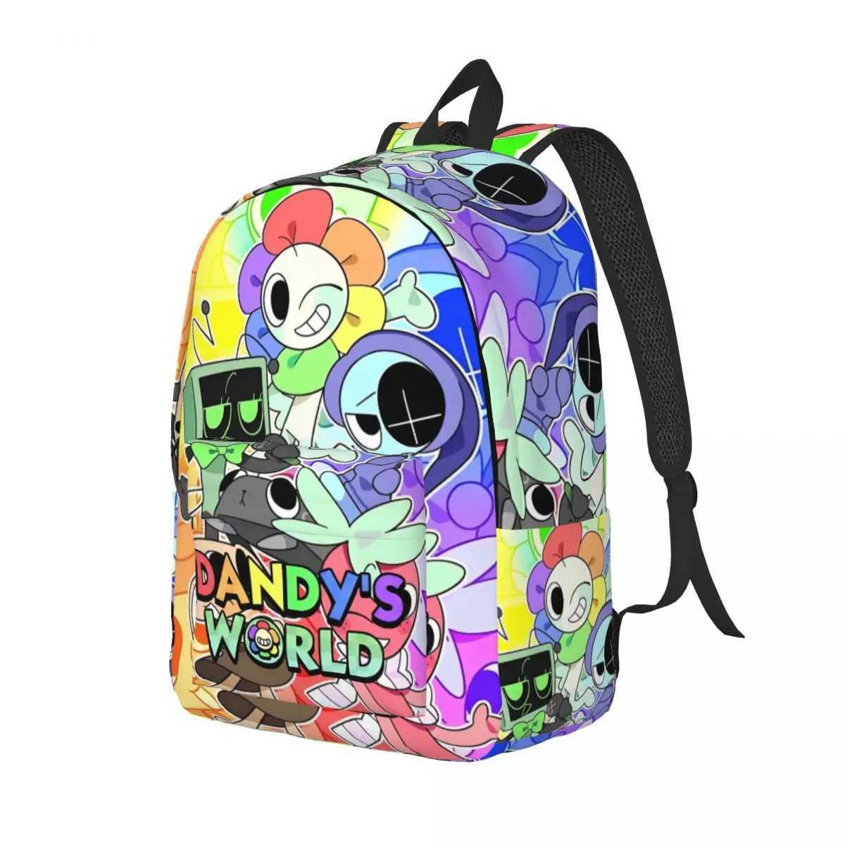Dandys World Cool Backpack Lightweight High School Hiking Travel Game Daypack for Men Women Laptop Computer Shoulder BagW251113