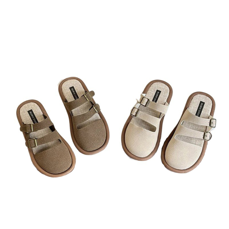 Free shipping designer slippers women off white brown comfortable breathable wear-resisting outdoor sandals new
