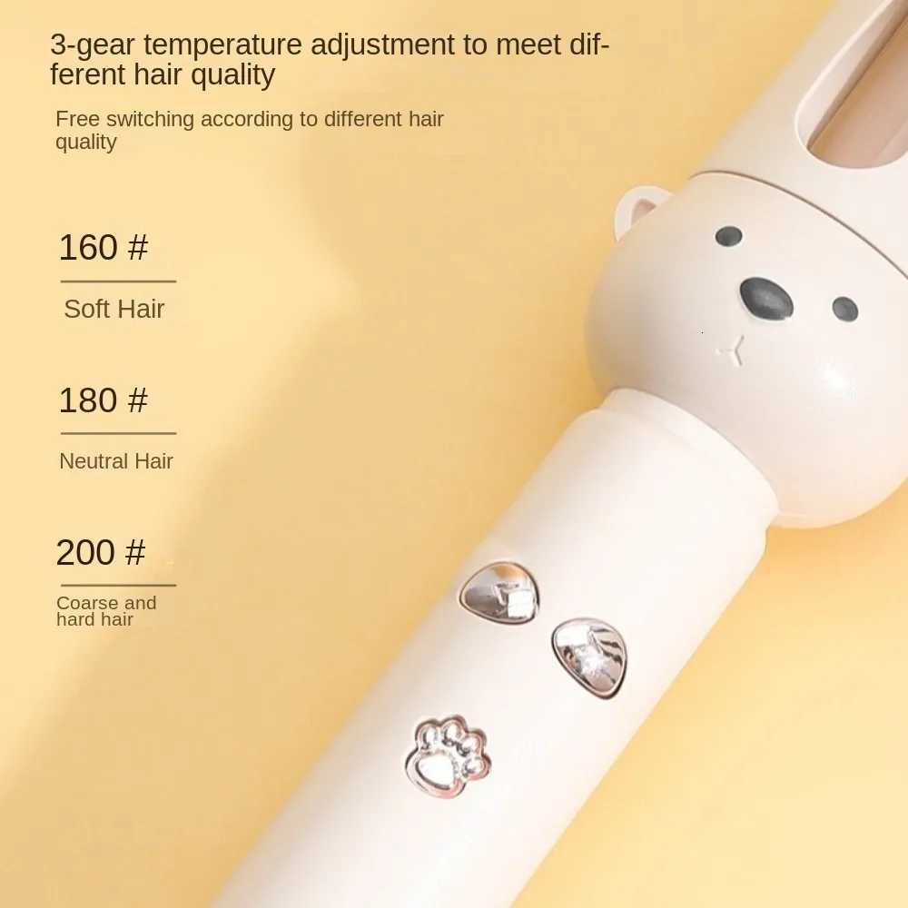 28mm Fully Automatic Curling Stick Ceramic Negative Ions Electric Rotary Curler Professional Automatic Hair CurlerT251114