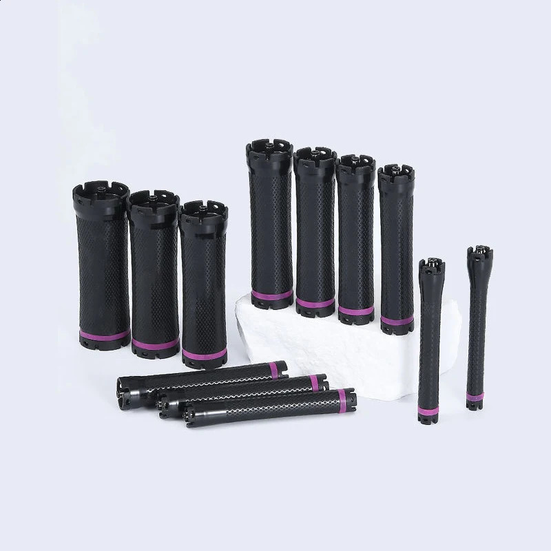 5pcs/set 24V Digital Perm Rods Korean 5.5mm DC Plug Electirc Heated Bars Standard Multiple Size Fluffy Rollers for Women 1913 250409