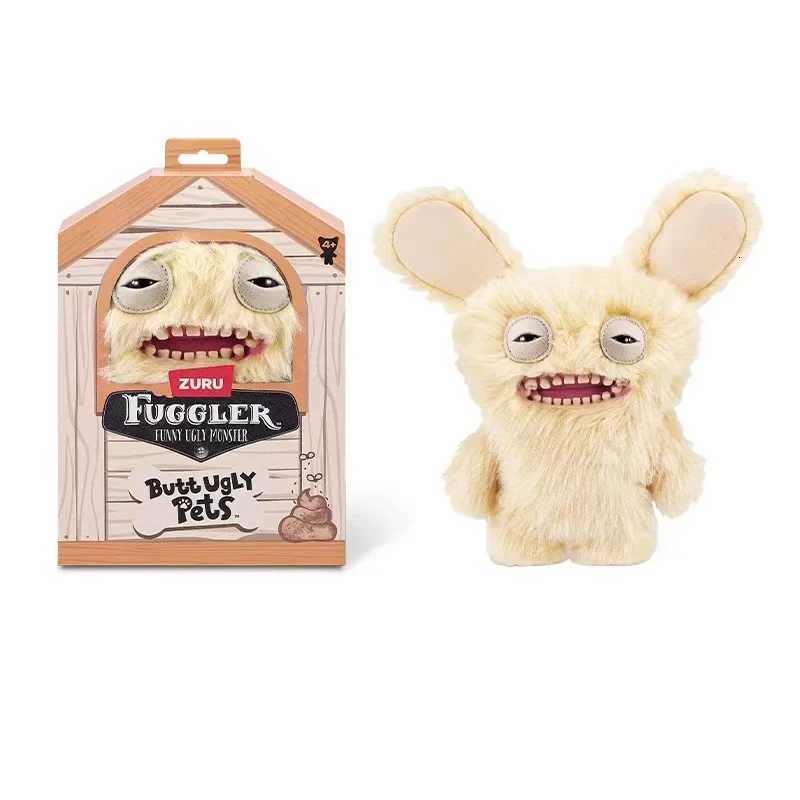 Original Fuggler Ugly Teeth Monsters Plush Toys Kawaii Cat Dolls Funny Butt Pets Soft Stuffed Animal Decoration Halloween Gifts Y251114