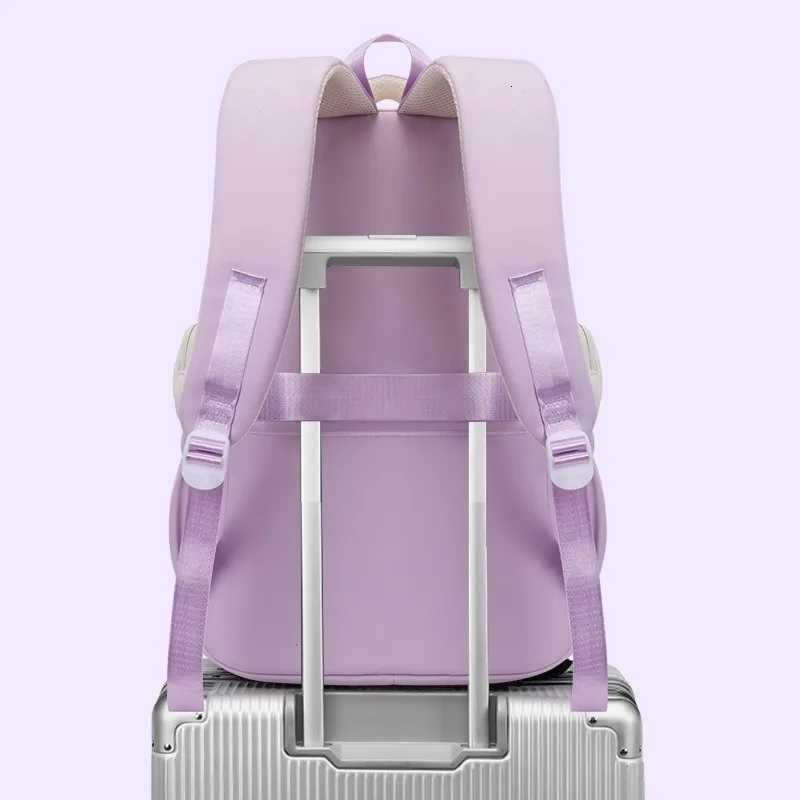 Minnie Mouse Backpack Student Boy Girl Schoolbag Kid Teenager Cartoon Bookbag Daypack Travel Commute Knapsack With Coin PurseW251113