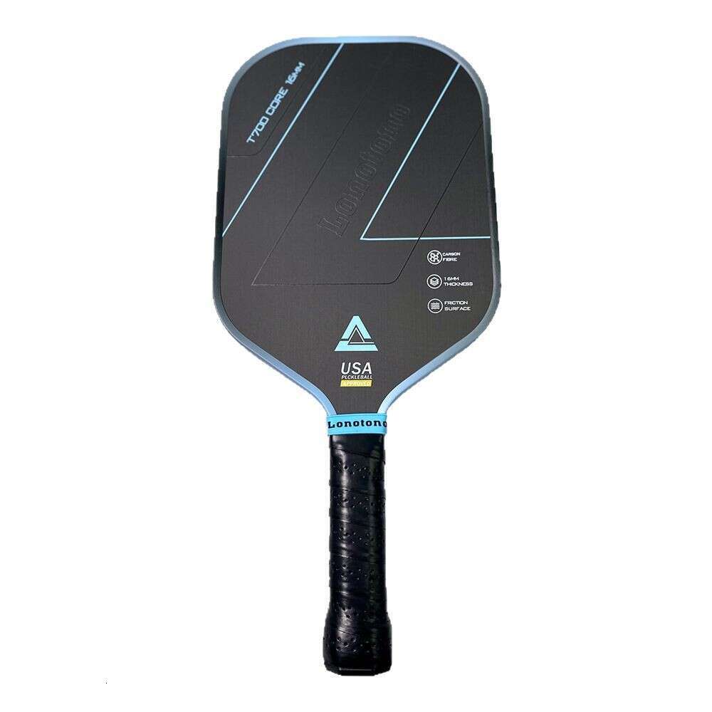 T700 carbon fiber hot pressed Pickle tennis racket is lightweight training and has a convenient feel for sports