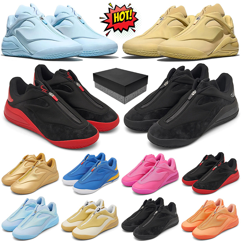 shai 001 Gilgeous-Alexander men basketball shoes Butter Charm Black Masi Blue Hail Clay Gold mens trainers outdoor sports sneakers size 40-46