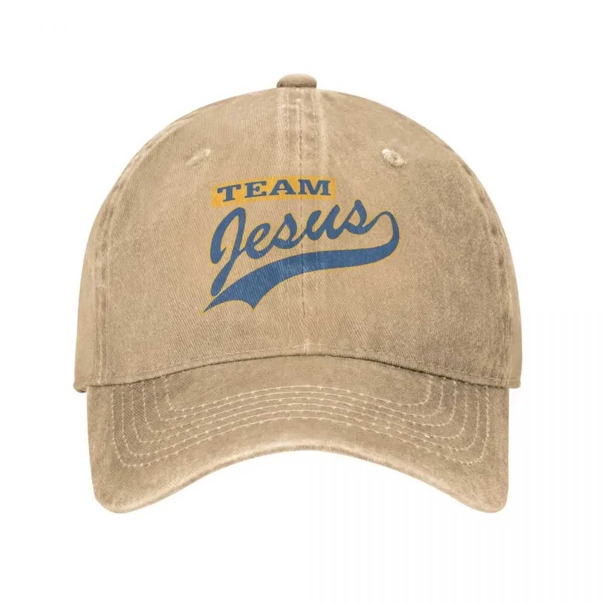 2023 New Christian Team Jesus Cowboy Baseball Hat Quick Back Sun Hat Womens Hat Summer Hip Hop Baseball Hat W250414