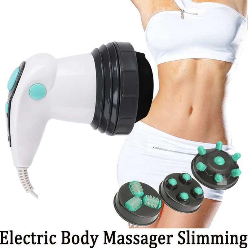 4 In 1 Infrared Electric Anti-Cellulite Massager Beauty Health Care Instrument Massage Roller Slimming Rela Muscle