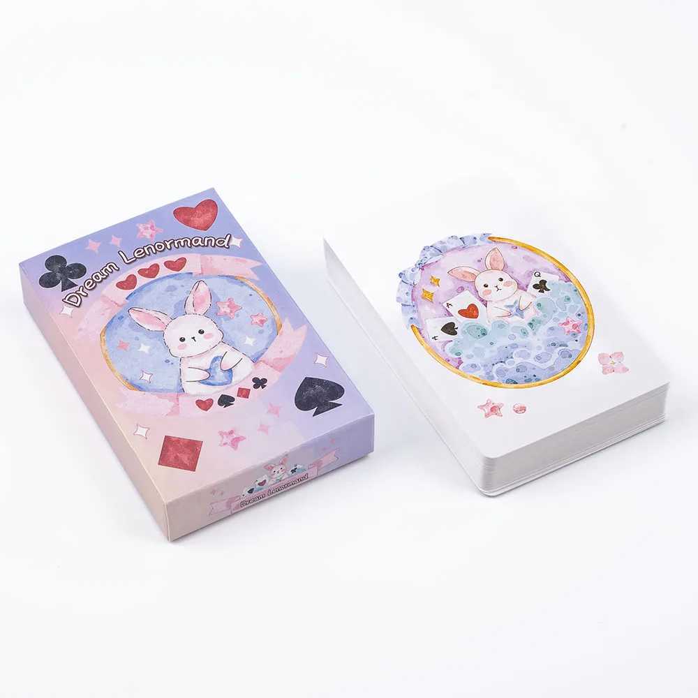 Dream Lenormand Tarot Card Deck 43 Cards Oracle Board Game for Kids Family Friends Perfect Puzzle Leisure Activity 89 x 57cm C251114