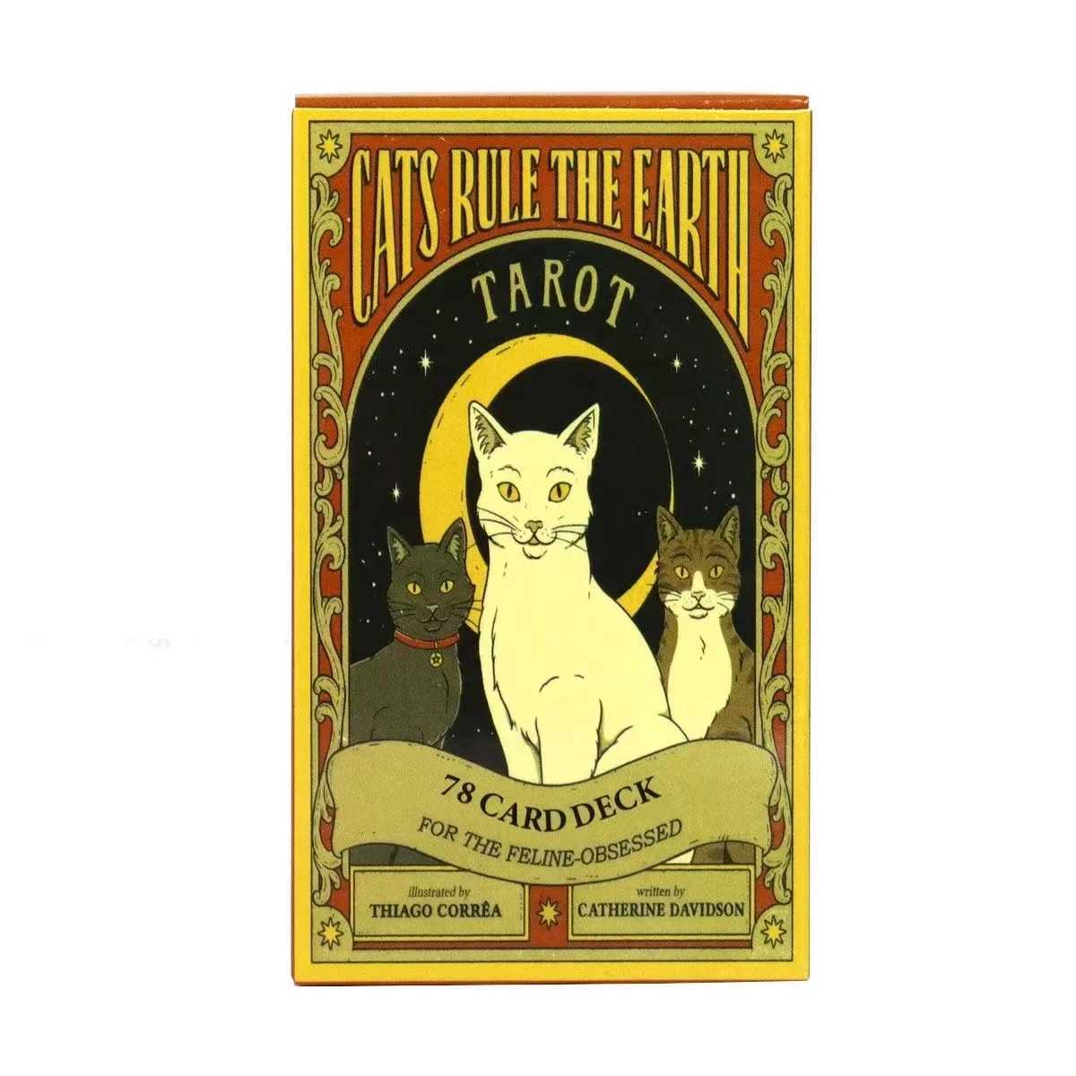 HOT Cats Rule Earth tarot cards A 78 Oracle Deck Unique Cards for Cat Lovers and Tarot Enthusiasts Cute Tarot C251114