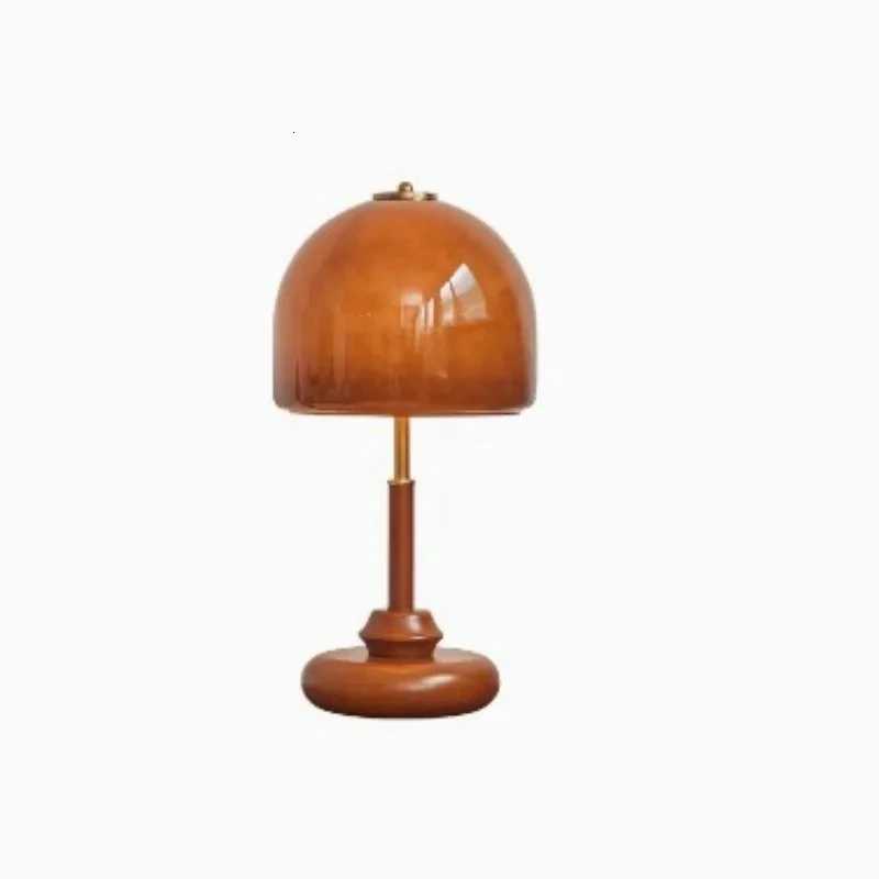 Modern Popular Antique Style Glass Desk Lamp Light Luxury High End Feeling Bedside Living Room Retro Desk Lamp M251114