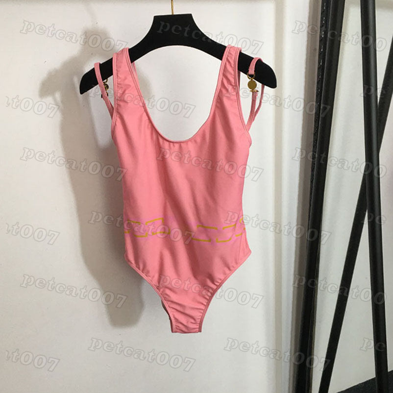 Sexy Backless Swimsuit Designer Printed Bathing Suit Bikini Monokini One Piece Swimwear Summer Beach Surfing Diving Swimsuit