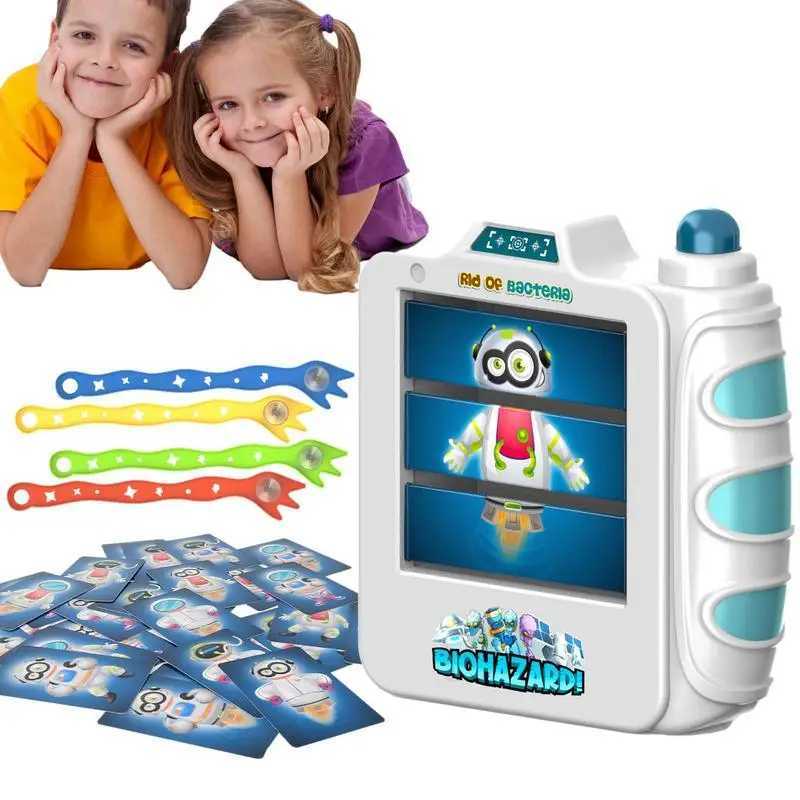 Matching Game For Kids Multiplayer Catching Ghost Interactive Toy Cute Multiplayer Memory Card Game Childrens Holiday Gift Toys C251114