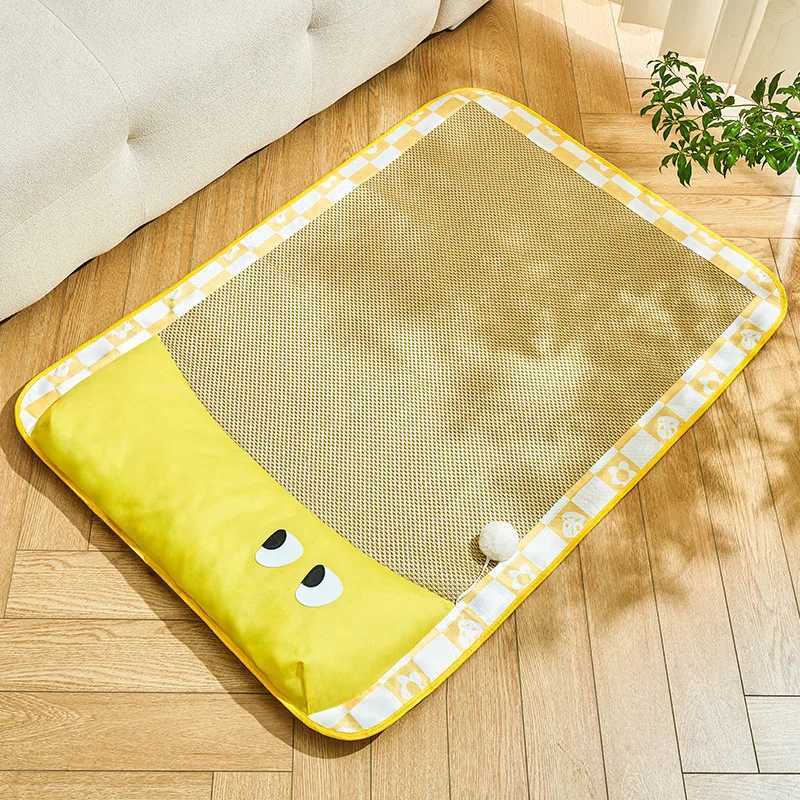 Cool pet mattress in summer - breathable gel infused sleep pad suitable for dogs and cats with antiskid base pet sleep ice Pa X250412