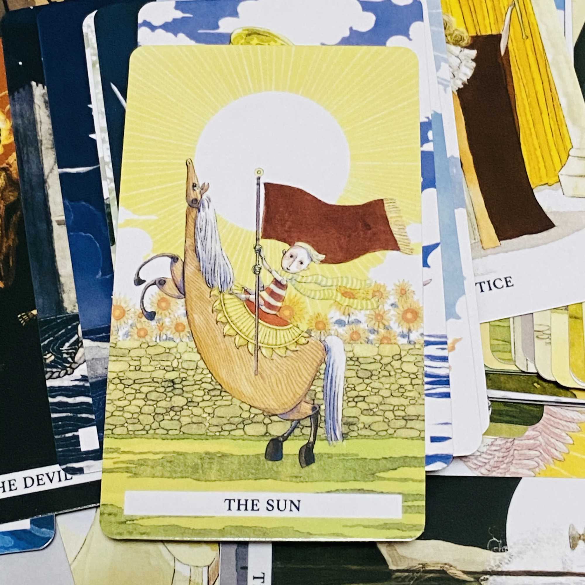 I Am Not A Doll Tarot cards A 79 Psychological Oracle Deck With Vibrant Imagery For Future And Past C251114