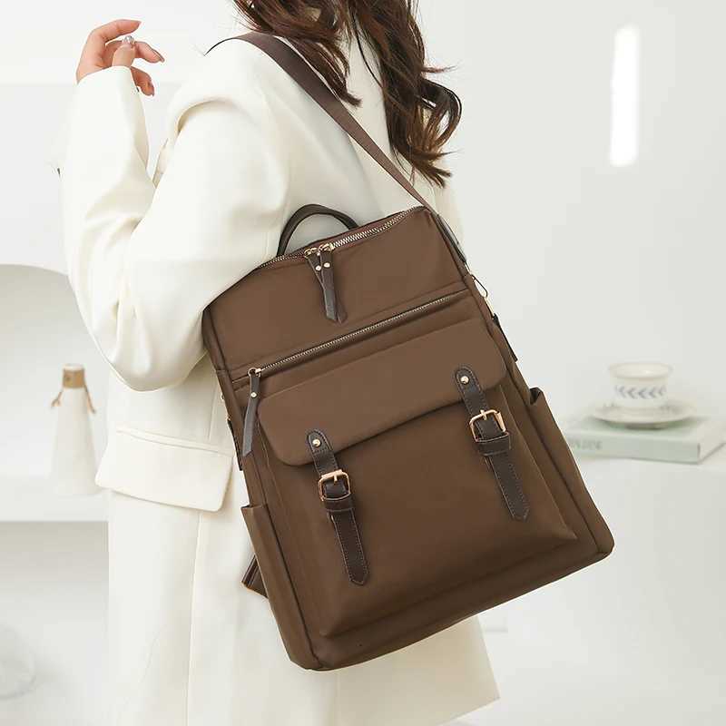 Fashion Rucksack Women Shoulder Bag High Quality Waterproof Nylon Back Pack Purse Large Capacity Backpack for College StudentsW251113