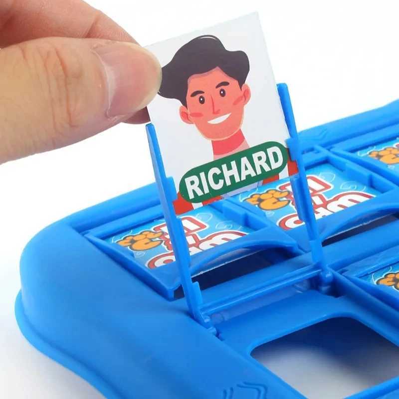 Guess Who Game Family Interation Card Toy Board Guessing Memory Training Parent Child Leisure Time Party Indoor Games Gift C251114