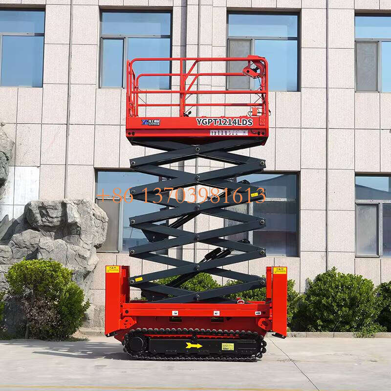 High Capacity 500kg 6m 8m 10m 12m 14m Aerial Work Platform Mobile Electric Scissor Lift CE ISO