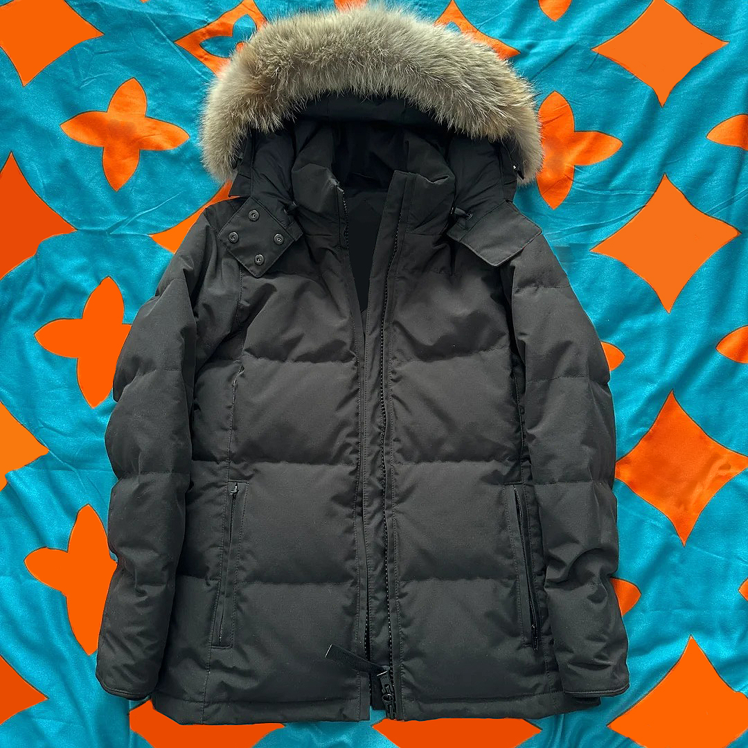 Designer Down Jacket Winter Puffer Jackets Fourrure Parka Homme Outerwear Wolf Fur Hooded Women Men Manteau Parkas Puffer Jackets Coat Hiver Doudoune