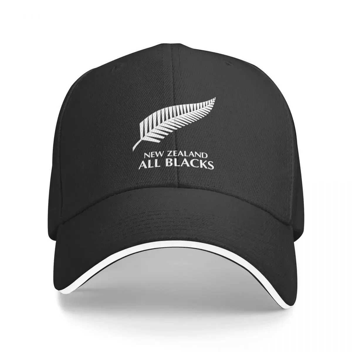 New Zealand All Black Baseball Hat Fashion Rugby World Cup Sports Beach Hat Neutral Adjustable Baseball Hat Travel Gift W250414