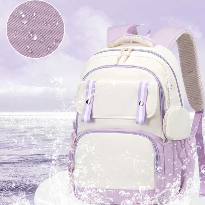 Minnie Mouse Backpack Student Boy Girl Schoolbag Kid Teenager Cartoon Bookbag Daypack Travel Commute Knapsack With Coin PurseW251113