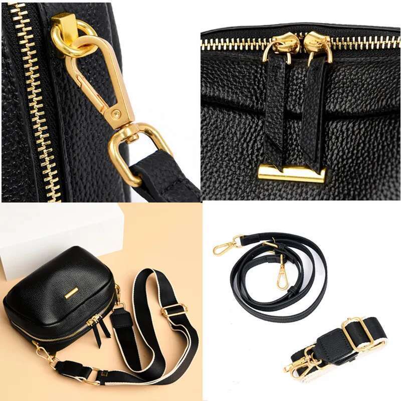 Brand Genuine Handbag Fashion Women Shoulder Crossbody Bag Designer Cow Leather Ladies Tote Female Messenger Sac
