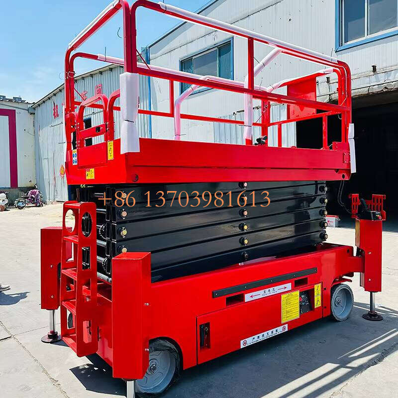 Electric Hydraulic Manual Hydraulic Scissor Lift Table for Workshop